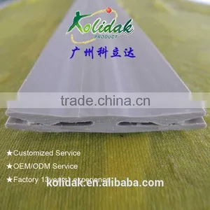 Custom Plastic Extrusion K Shape PVC TPV Profile thumbnail-1