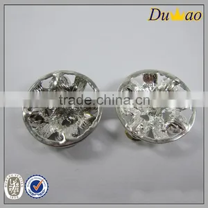 Cross Enamel Jean and Jacket Metal and Crystal Rhinestone Button thumbnail-4