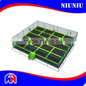 Indoor Playground Professional Trampoline for Rent thumbnail-1