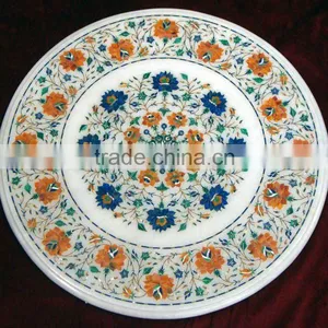 Round Marble Table Top thumbnail-1