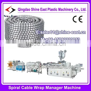 Spiral Schlauch / Spiral Cable Wrap Hose Making Machines thumbnail-1