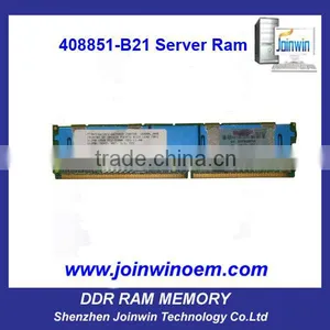 408851-B21 2GB (2x1GB) 1gb Pc-2100r Register Ecc Dimm Server Ram thumbnail-1