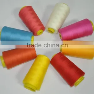 Low Shrinkage Dyed Pattern and Good High Quality for Sewing Thread thumbnail-1