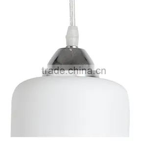 New Decoration Modern Glass White Pendant Lamp For Hotel,Home,Kitchen Dining Room thumbnail-4