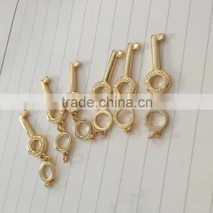 2016 Cheap Metal Key From Chiese Factory,hardware Part Plating Gold Key thumbnail-1