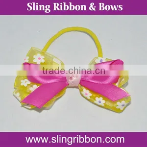 Pearl Red Cotton Satin Ribbon Bow Tie thumbnail-3