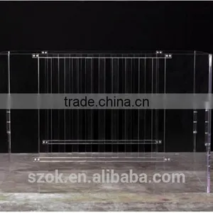 Double Beds With Container Clear Acrylic Baby Cribs thumbnail-1