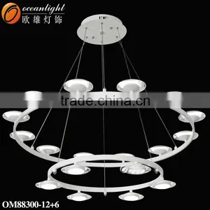 Lamparas de Cristal Colgantes Candelabro de Cristal Lampara Vintage Colgante OM66110W thumbnail-6