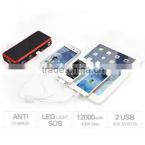 Portable Power Bank and Car Jump Starter General Electric T7 Dual USB Starters for Automobiles Power Supply Set thumbnail-3