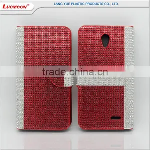 2016 Trending Products Consumer Electronics Wallet Full Bling Diamond Phone Case for lg k7 k8 Optimus L90 thumbnail-4