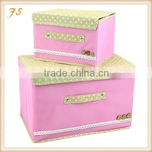 Large Rural Non Woven Foldable Box Storage thumbnail-1