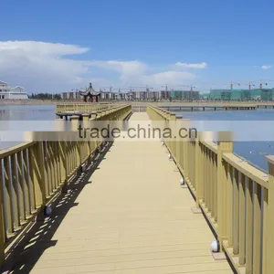 Hollow Wood Plastic Composite Decking WPC Accessory for Railing thumbnail-4