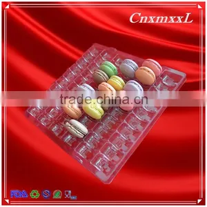 60 Macaron Tray With Clear Plastic Pacakging thumbnail-3