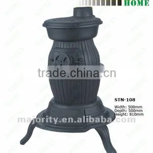 Free Standing Stove STN-108 Cast Iron With Water Boiler thumbnail-1