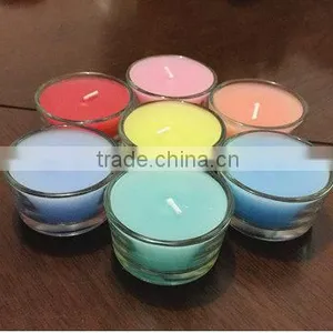 Colourful Flameless Scented Tealight Candle, Soy Wax thumbnail-2