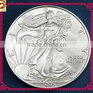 Promotional Rare Silver and Gold Souvenir Custom Coin thumbnail-1