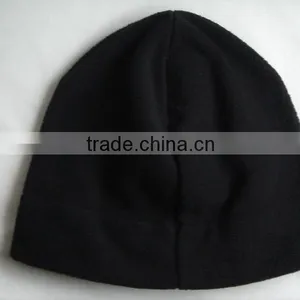 Cheap Polar Fleece Beanie Hat/ Promotional Custom Polar Fleece Winter Beanie Hat thumbnail-2