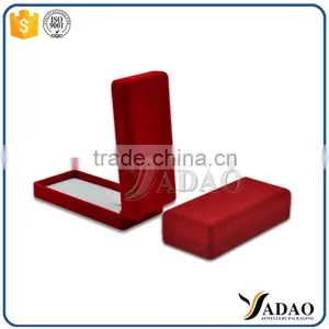 Luxury Custom Red Small Jewelry Package Box thumbnail-2