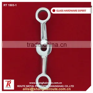 Mirror Polish SUS 316 Two Spider Claws Curtain Wall Accessory,Glass Spider thumbnail-2