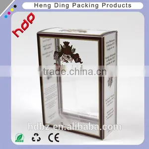 Silk Screen Clear Plastic Packing Box With Soft Crease thumbnail-2