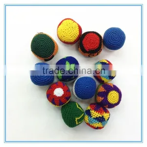 Heat Transferring Woven Knitted Hacky Sack Crochet Balls thumbnail-1
