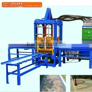 Hydraulic Pavement Brick Machine QT3-20 Concrete Pavement Brick Machine thumbnail-2