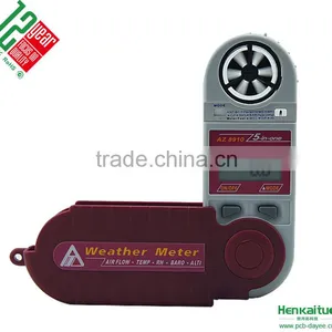 Mini Digital Air Flow Anemometer Barometric Pressure Sensor Meter AZ8910 thumbnail-1