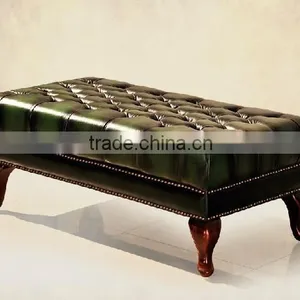 Leather Chaise Lounge thumbnail-3