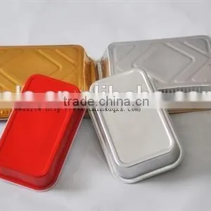 8011 Colored Lacquered Aluminum Foil for Airline Lunch Box thumbnail-2
