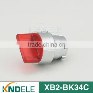 Rotary Switch ,selector Switch Waterproof Head Red XB2-BK34C thumbnail-1
