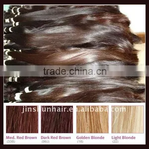 WHOLESALE INDIAN RAW HUMAN HAIR BULK- WEFTED INDIAN HAIR BULK thumbnail-1