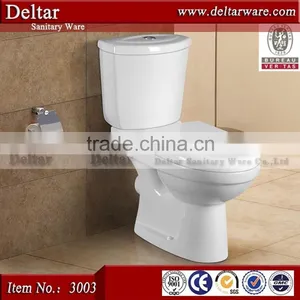 S-trap 200mm Two Piece Toilet, Cheap Toilets Africa Pupolar Model, Toilets for Small Bathrooms thumbnail-3