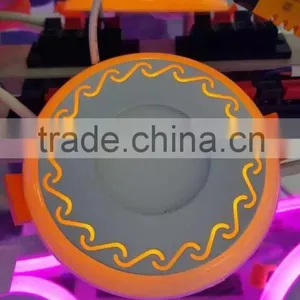 2016 New Modle High Lumen Led Panel Light Led Ceiling Light 6w 9w 16w 24w Double Color thumbnail-6