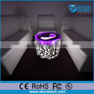 2015 New Products Custom Design Table for Bars,hotels/clubs Led Liquid Color Table thumbnail-1