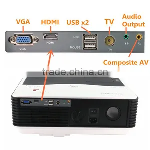 5000Lumens 8000:1 Contrast Ratio Projector Support Bluetooth WiFi Function thumbnail-2