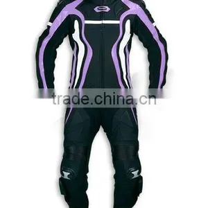 Ladies Motorbike Leather Suit Ladies Racing Leather Suit thumbnail-4