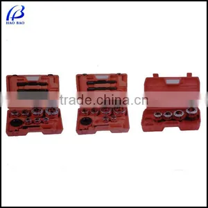 HAOBAO HX-63 1/2''-2'' Manual Pipe Threading Machine With CE thumbnail-1