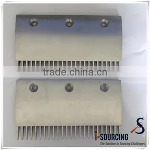 China Made 22 Teeths Aluminium Alloy Escalator Comb Plate thumbnail-2
