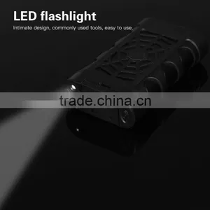 Solar Waterproof 10000mA Mobile Power Bank With LED Light thumbnail-6