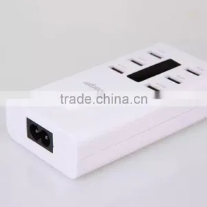 EU UK US Plug 5V 6 Port Usb Socket Charger thumbnail-5