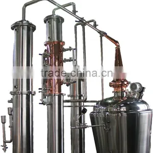 Stainless Steel Pot Still Distillation/milk Can Distiller/alcohol Distillation Factory thumbnail-1