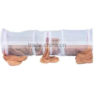 BSCI Portable Folding Colored Mesh Washable Laundry Bag thumbnail-5