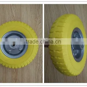 High Quality Durable 2.50-4 Rubber PU Wheel thumbnail-1