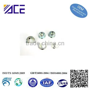 Drilling Stamping Parts of Float Chamber With Zinc or Chromated Plated Iso Ts16949 thumbnail-1