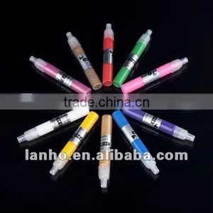 3D 12 Colors Paint Drawing Design Pen UV Gel Acrylic Nail Art Glitter Polish Set thumbnail-1