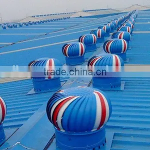 Steel Turbine Roof Top Ventilators Fan/Roof Mounted Industrial Turbine Exhaust Fan thumbnail-4