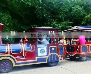 20 Seats Passenger Trailer,half-closed Wagon thumbnail-4