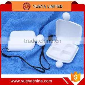 Portable 4 Cells Medicine Box Case thumbnail-2
