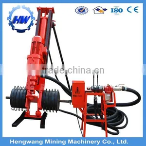 High Efficiency Diesel Air Compressor Portable Hydraulic Drilling Rig From China thumbnail-4