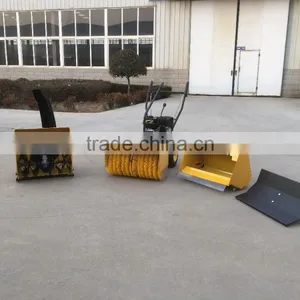 196cc 22" Width Professional Replaceable Snow Thrower/600mm Width Handy Sweeper thumbnail-2